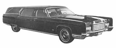 1972 Lincoln AHA Hearse