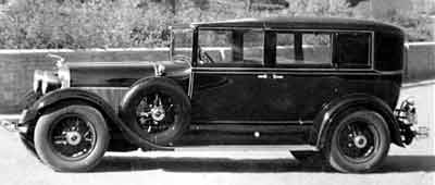 1930 Lincoln All-Weather Cabriolet non-transformable by Brunn