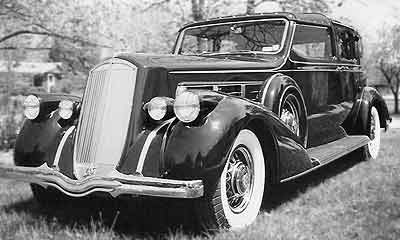 1936 Pierce-Arrow Enclosed-Drive Limousine - courtesy of Robert P. Sands