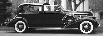 1936 Pierce-Arrow Enclosed-Drive Limousine - courtesy of Robert P. Sands