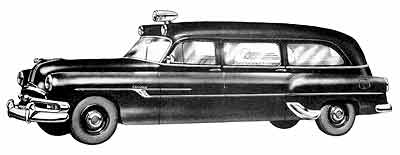 1953 Pontiac Economy Ambulance