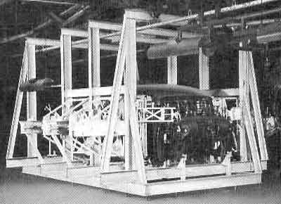 1955 Meteor Body in Assembly Jig