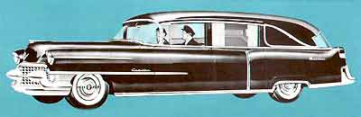 1955 Cadillac Meteor Landau Panoramic Hearse