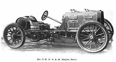 1904 S&M Simplex 75 hp racercar